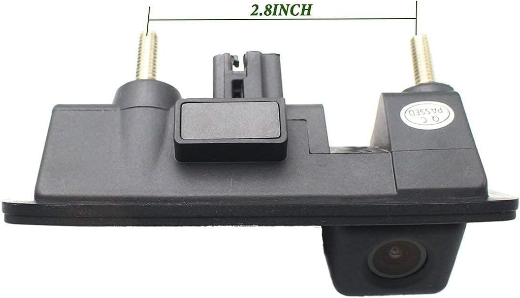 Trunk Handle Backup Camera with Moving Guide Line and 5 AHD TFT LCD Screen Monitor Pack of 2 J10798