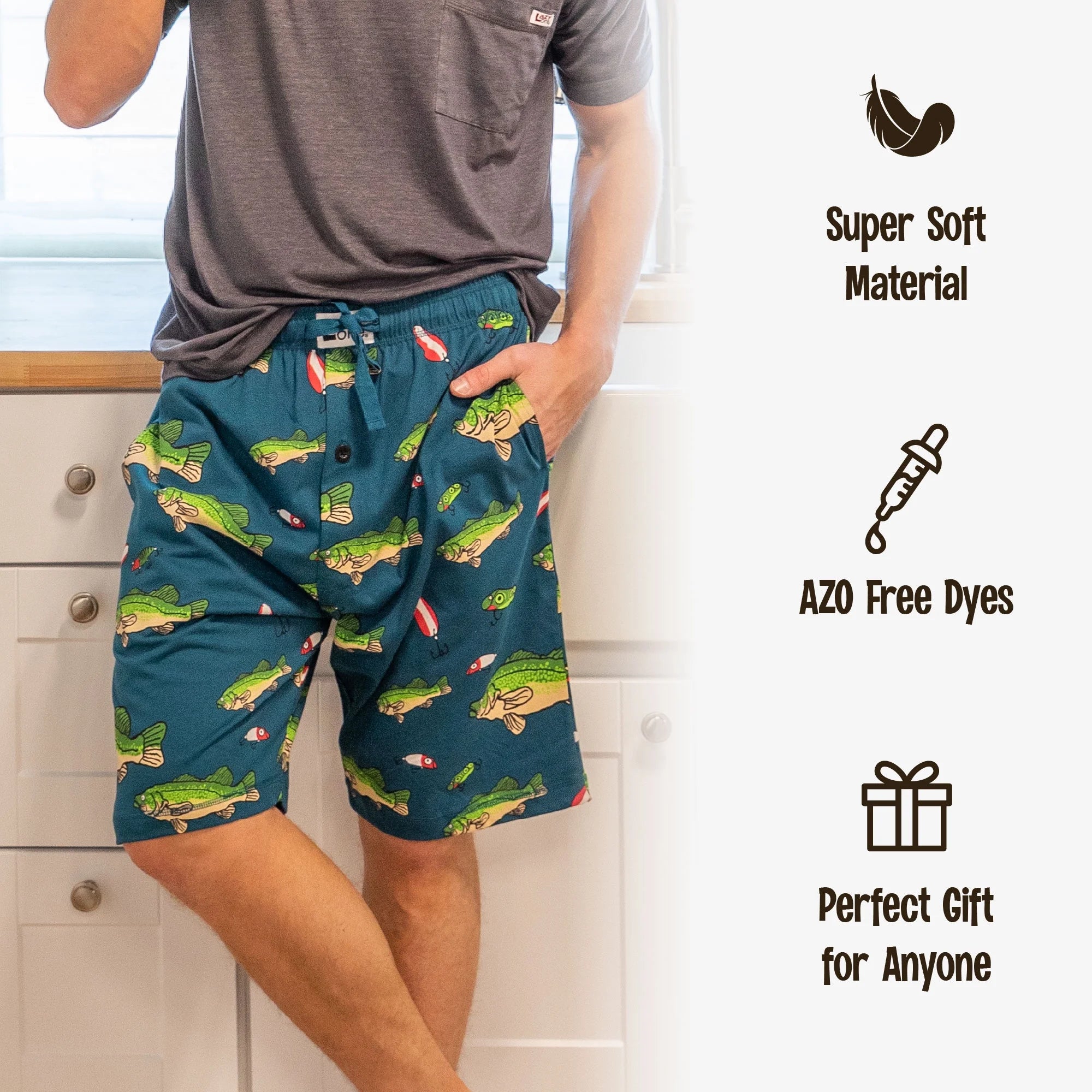 Stars & Stripes Cotton Pajama Shorts M80721