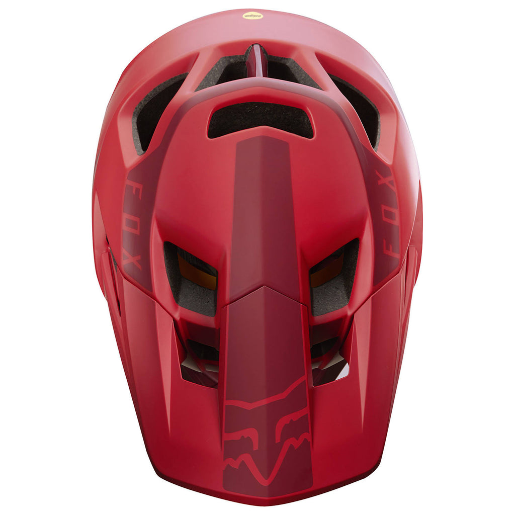 Bright Red Fox Racing Proframe Helmet R992