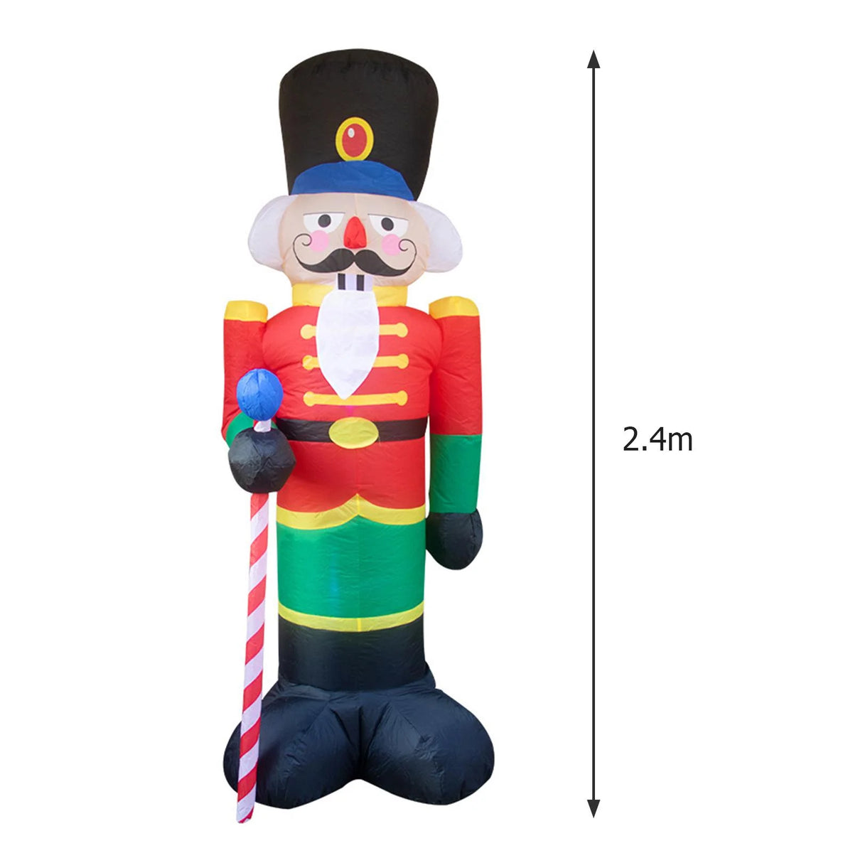 8 Foot Inflatable Nutcracker Christmas Decoration Z817