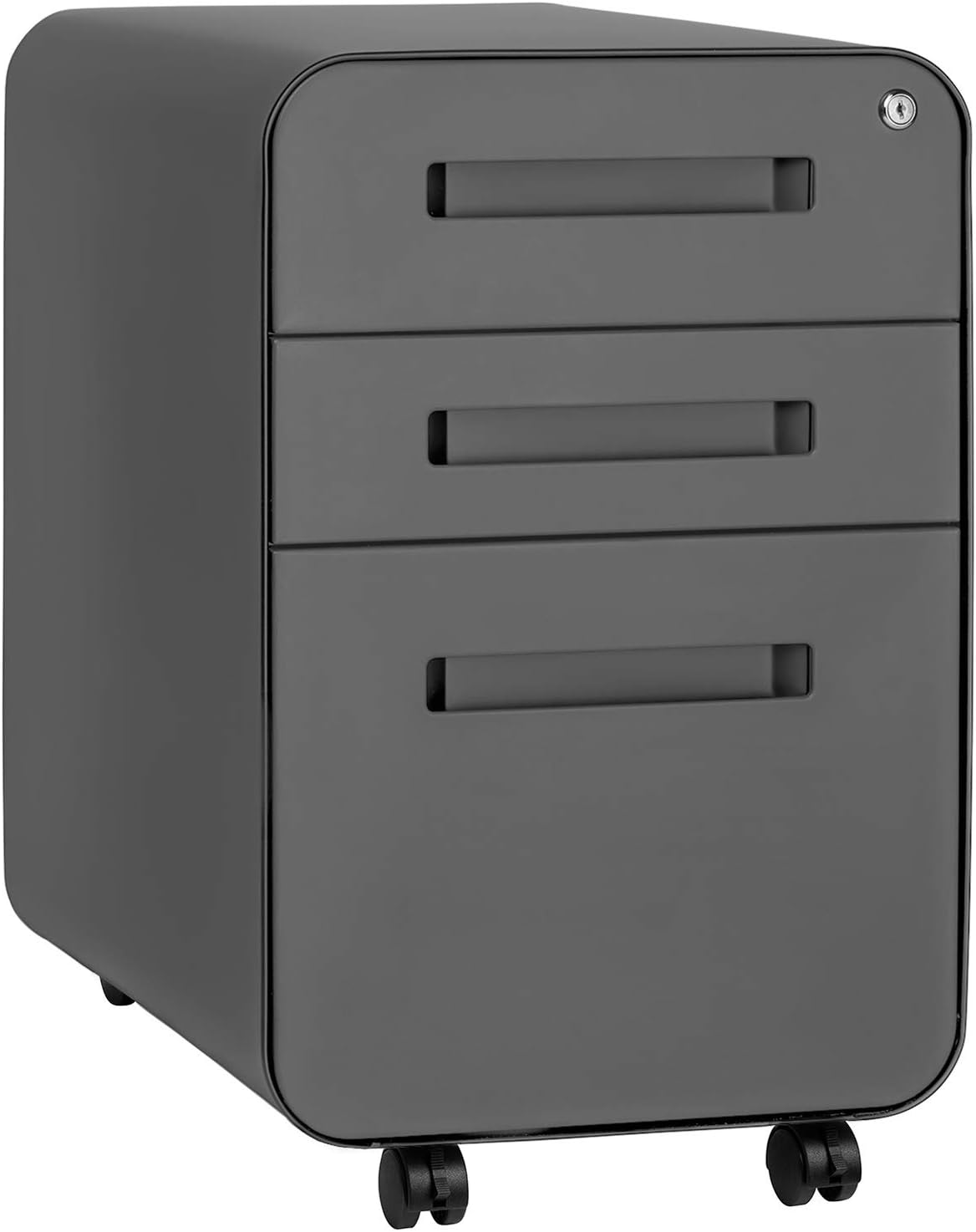 White 3-Drawer File Cabinet T52445
