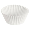 White Fluted Bake Cup, 10000ct A90711