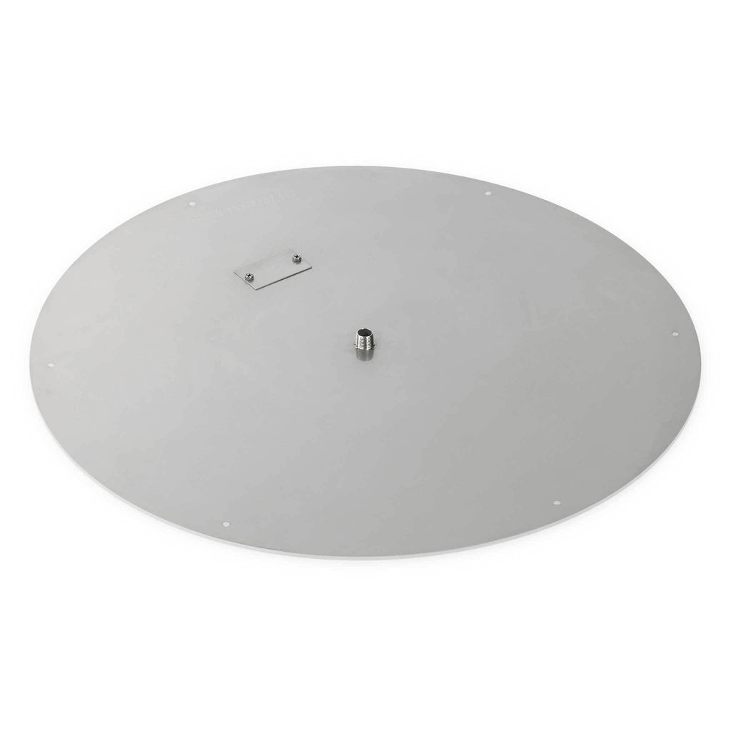 Round Stainless Steel Fire Pit Burner Pan 30-Inch W839161