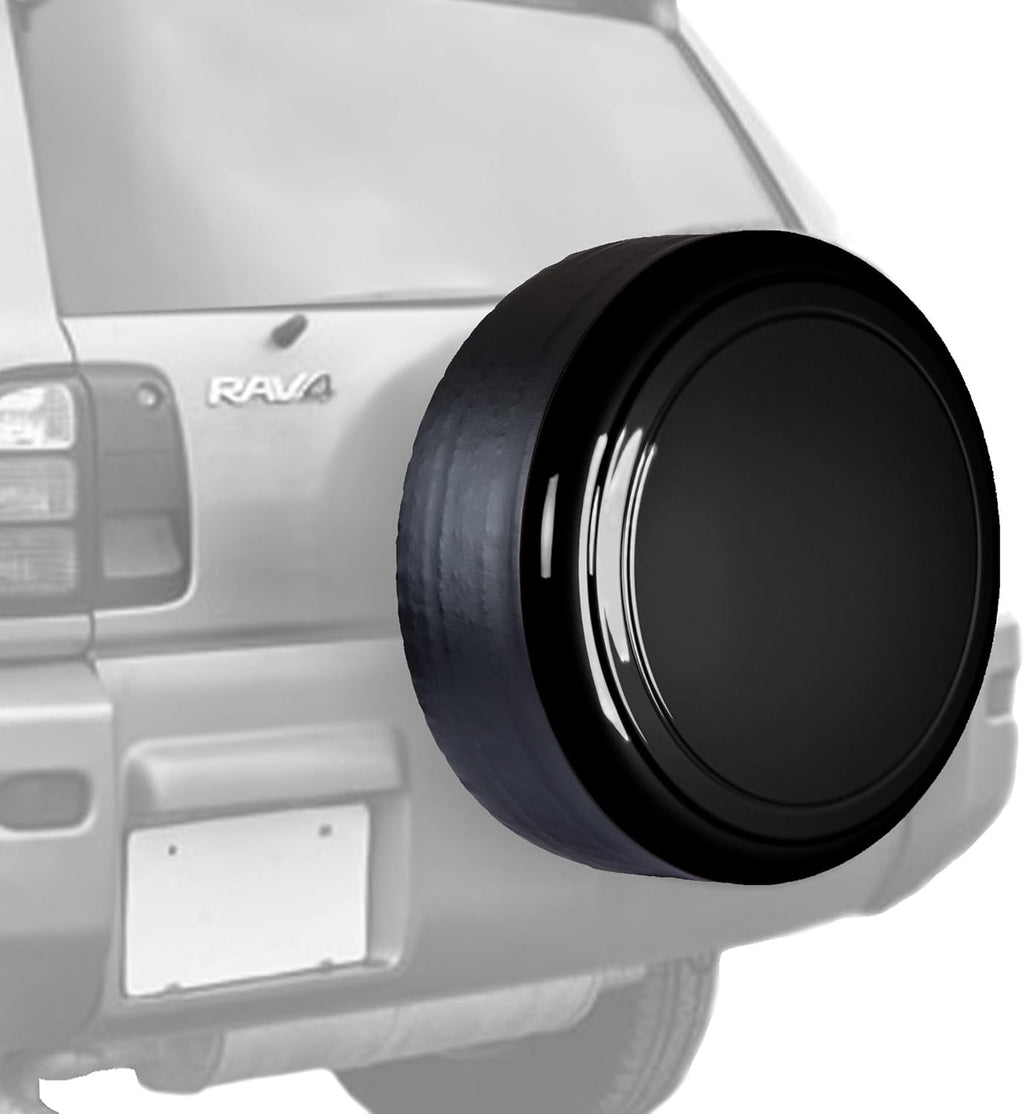 Black Rigid Tire Cover for Toyota RAV4 P2579
