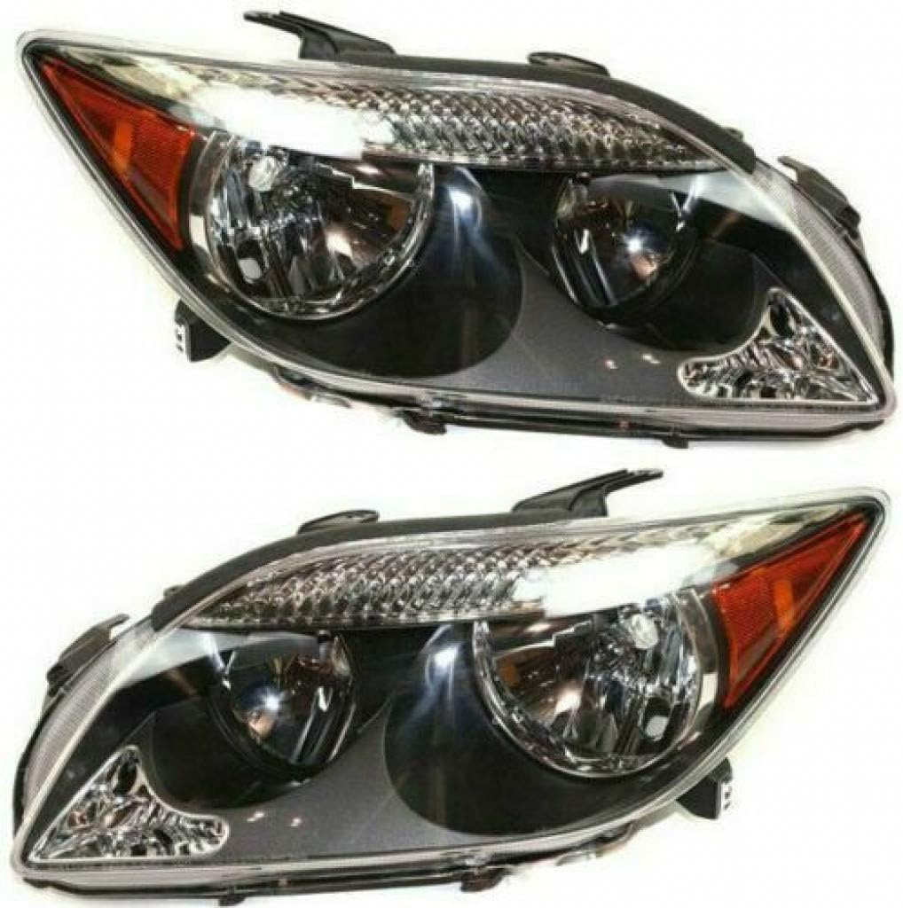 Driver and Passenger Side Headlight Assembly L47329