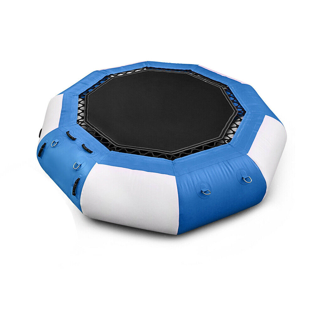 17Ft Inflatable Bouncer Trampoline Splash Padded Swimming Bouncing Floating Platform 400kg Load P225