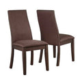Brown Side Chair (Set of 2) R88122