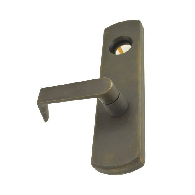 Left Hand REVERSE 06 Lever Trim Satin Brass Finish U76921