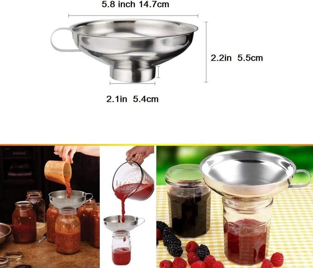 Large Maslin Pan with Stainless Steel Funnel I87378