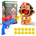 Hungry Feeding Game (Lion) Toy Guns Shooting Games with Electronic Target N353