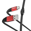 USB Cable 1.5 M 2.0 USB A Micro-USB B Black, Red E293