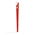 Table and Desk Leg H 75 cm, Tomato Red X103716