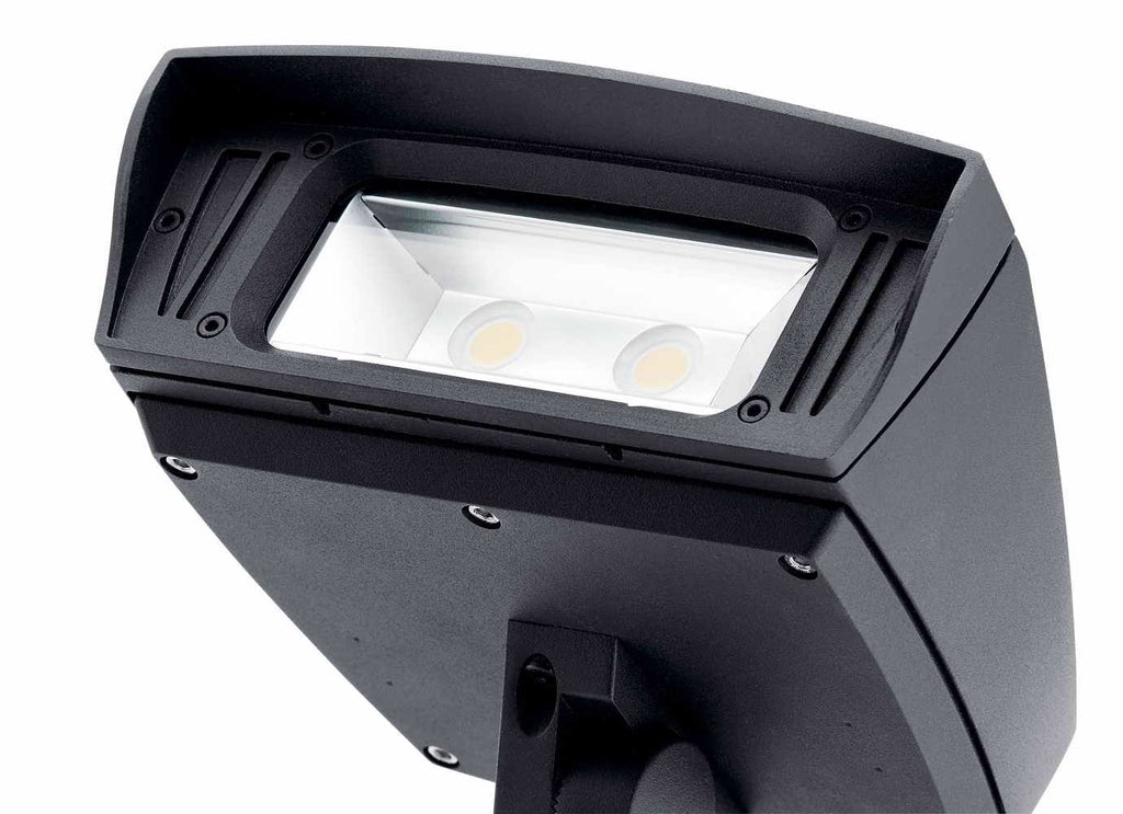 Textured Black LED Landscape Flood Light K1773