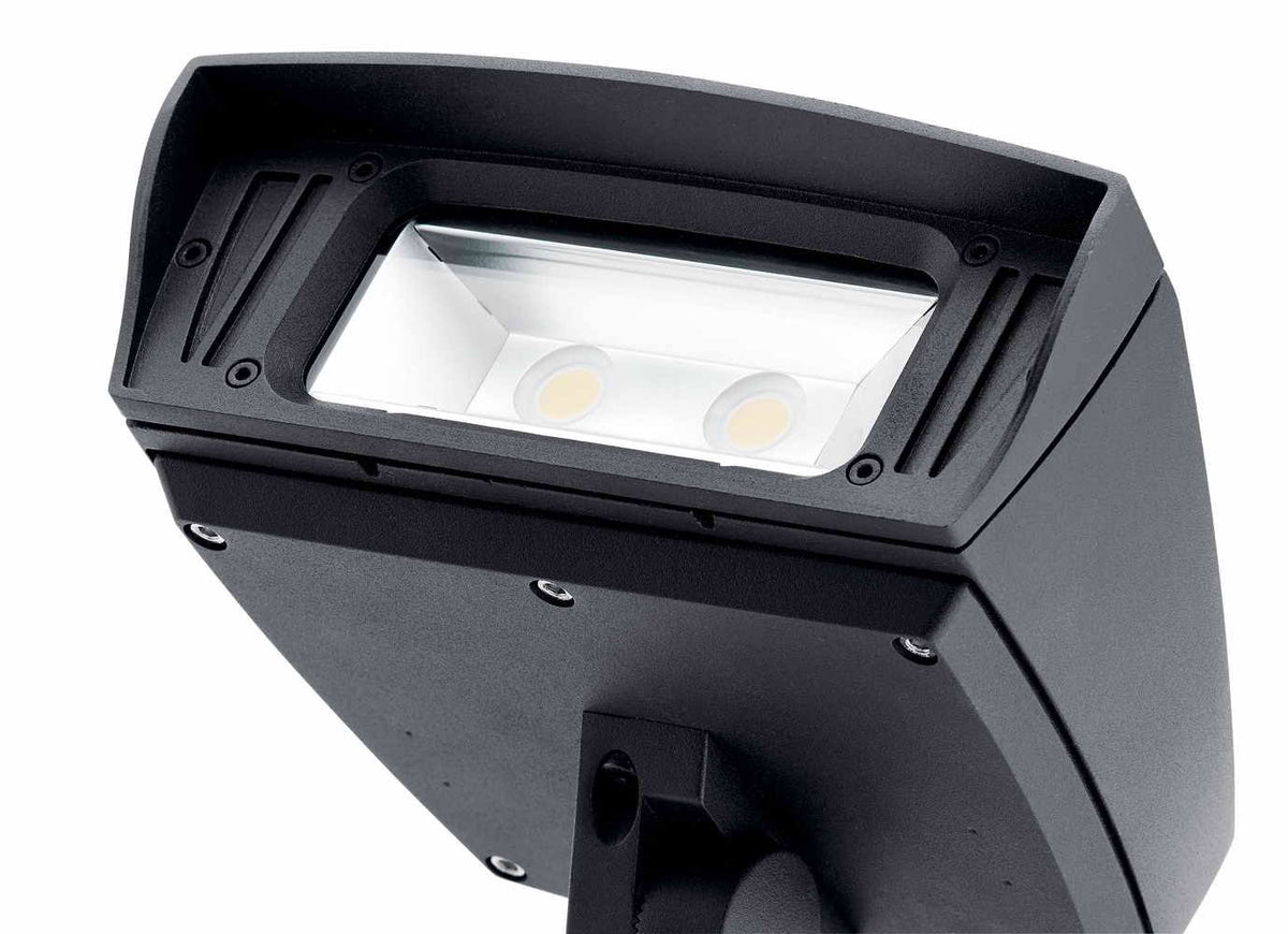 Textured Black LED Landscape Flood Light K1773