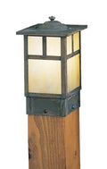Mission Square Post Cap with T-Bar Overlay M899