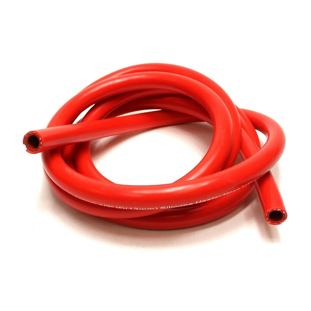 10 Feet Red Reinforced Silicone Heater Hose P967