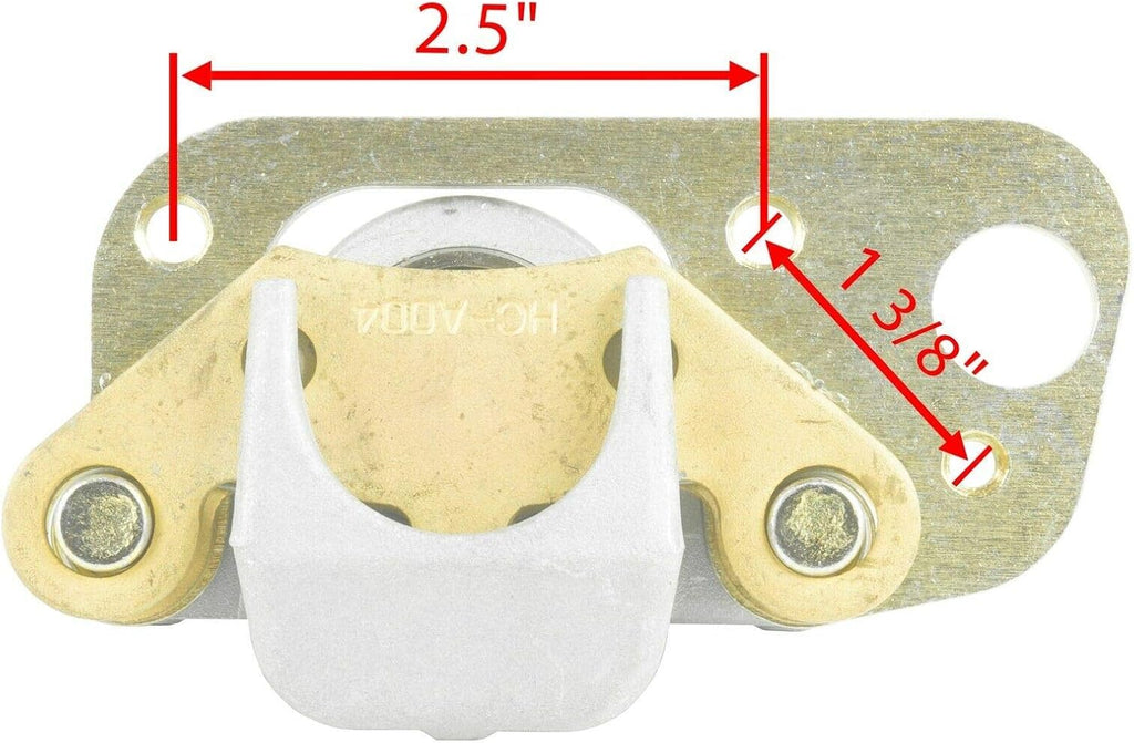 Front and Rear Brake Caliper with Brake Pads Pack of 2 U576257
