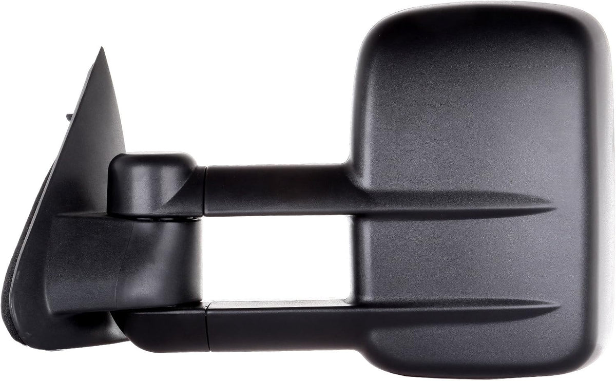 Tow Mirror with Left Right Side Power Black Manual Telescoping G69581