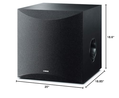 10" 100W Powered Subwoofer Black T16590