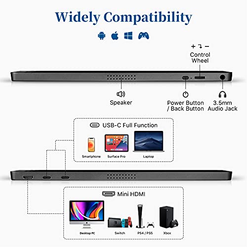 15.6'' 1080P FHD USB-C IPS HDR Portable Monitor G463439