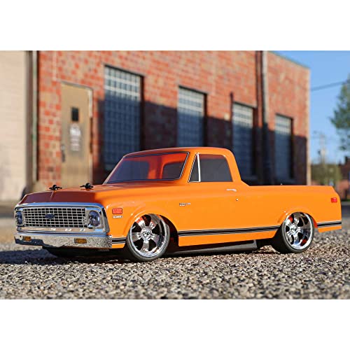 1/10 1972 Chevy C10 Pickup Truck V100 AWD RTR Orange RC Truck N23349