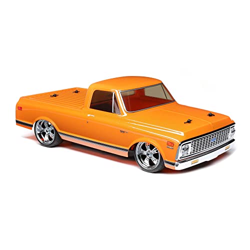 1/10 1972 Chevy C10 Pickup Truck V100 AWD RTR Orange RC Truck N23349