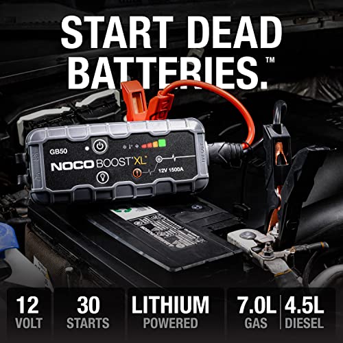 1500A 12V Lithium Jump Starter with Jumper Cables I150198