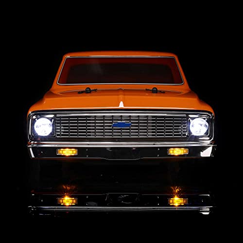1/10 1972 Chevy C10 Pickup Truck V100 AWD RTR Orange RC Truck N23349