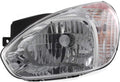 Hyundai Accent Headlight Assembly 2006 Driver Side Halogen Pack of 2 J90314