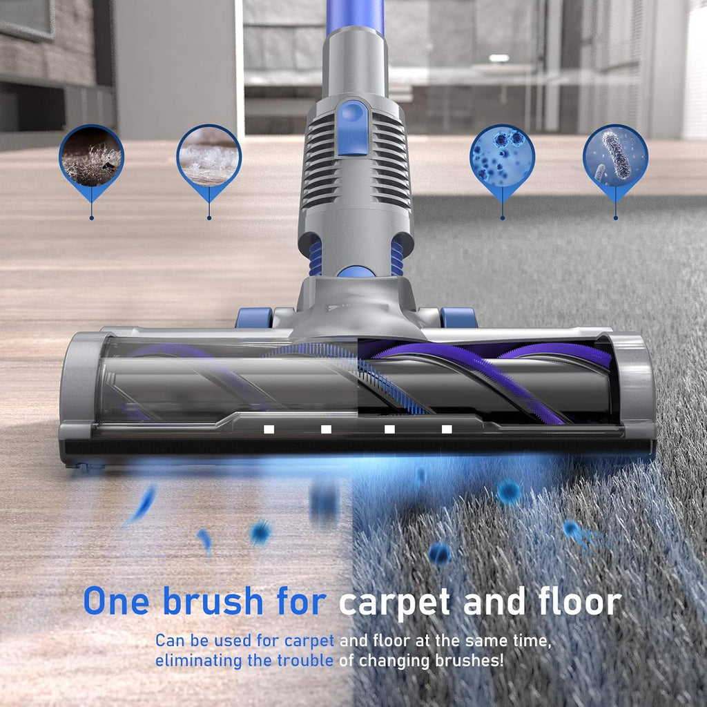 Cordless 4 in 1 Stick Vacuum Cleaner with LCD Touch Screen G7401