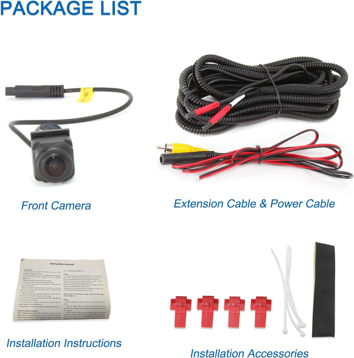 Forward Facing Front View Camera Kit T12503