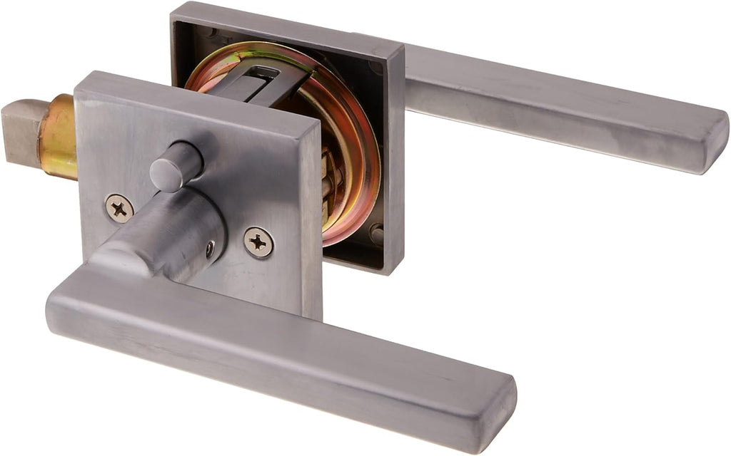 Satin Chrome Privacy Lever, Pack of 2 G816140