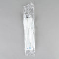 White Medium Weight Plastic Cutlery Pack with Napkin and Salt / Pepper Packets - 500/Case K880