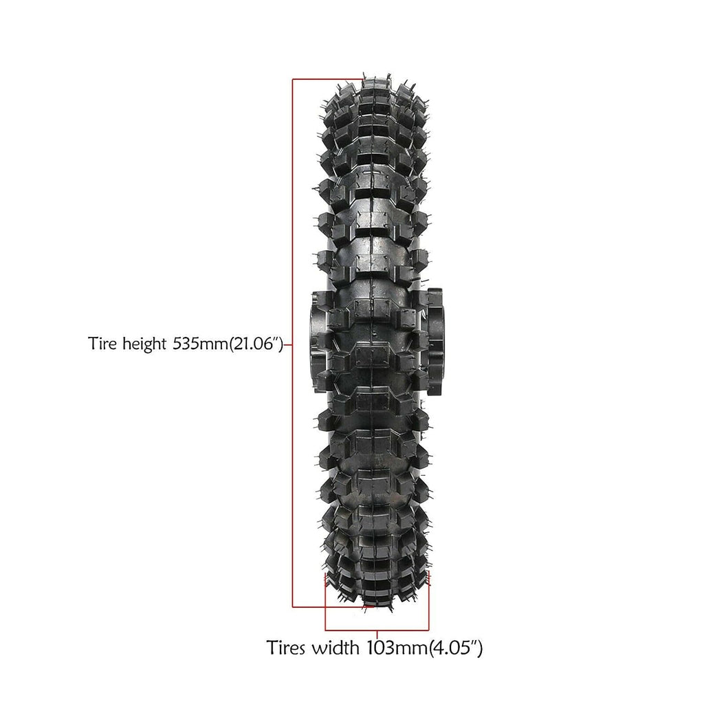 14" Rear Wheel 90/100-14 Tire + Rim for Dirt Bike Pit Bike M9949