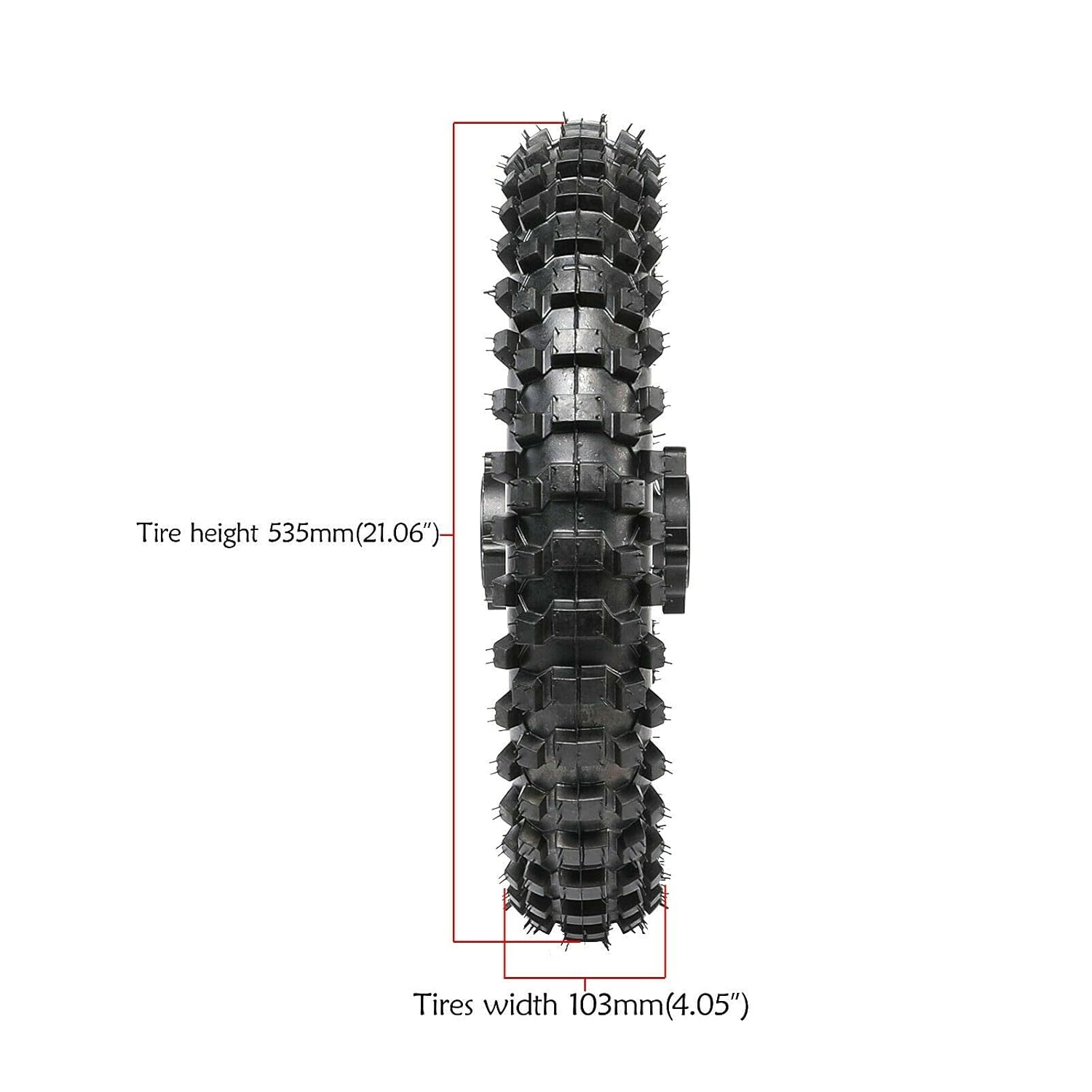 14" Rear Wheel 90/100-14 Tire + Rim for Dirt Bike Pit Bike M9949