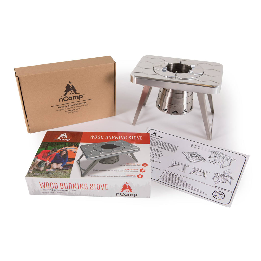 Wood Burning Stove & Prep Surface Bundle E171