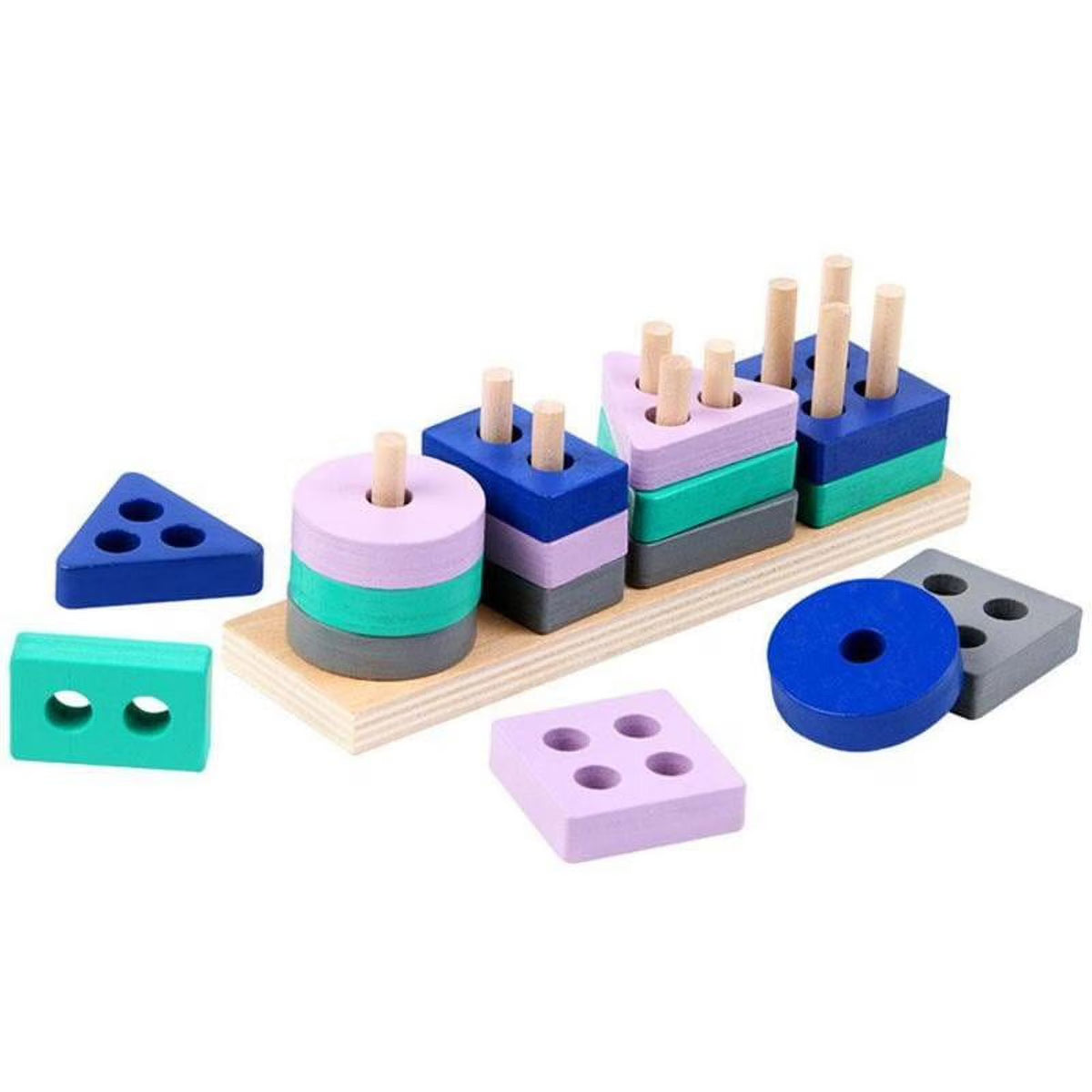 Wooden Building Blocks Educational Toy S965
