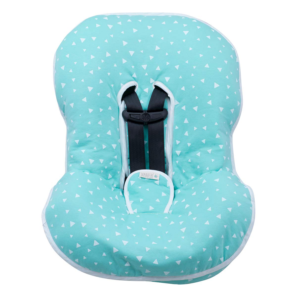 Padded Cover Liner for Baby Car Seat, Black Star, Pack of 2 K8052