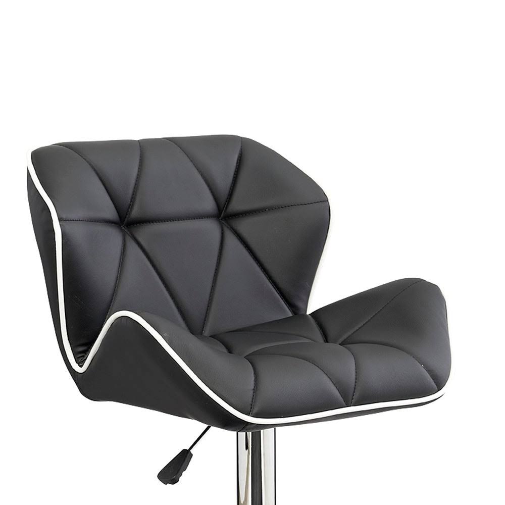 Red Adjustable Height Swivel Bar Stool C21874