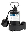 1/3 HP Cast Iron Submersible Sump Pump with Switch R869