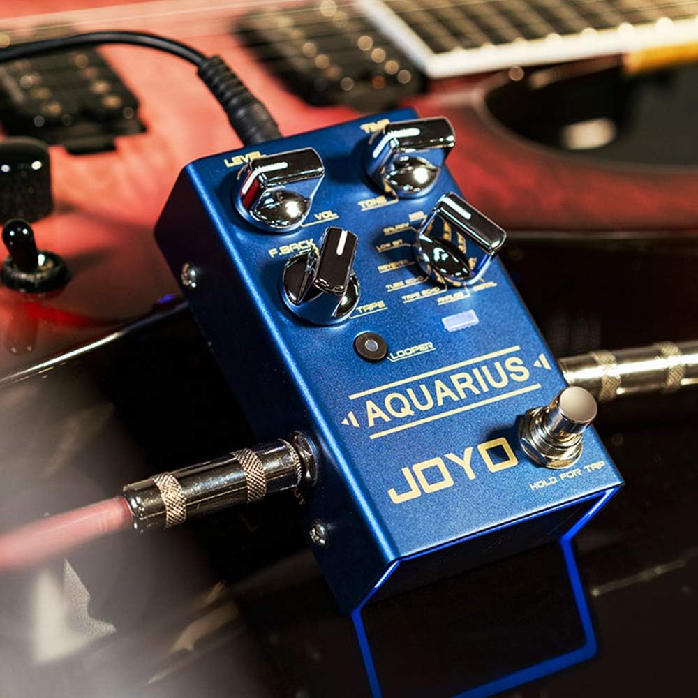 Digital Delay Effect Pedal with Looper for Electric Guitar S708778