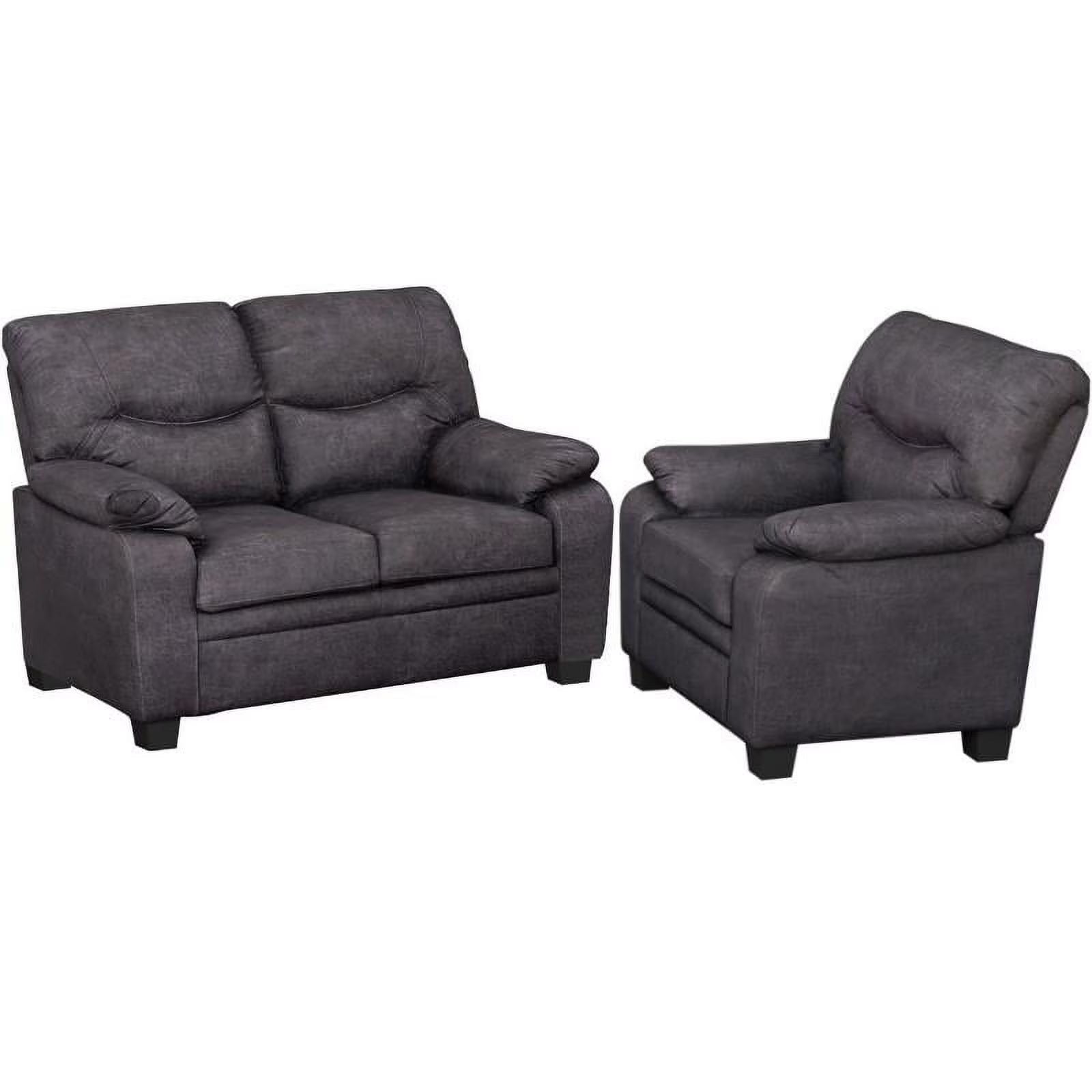 Upholstered Chair and Loveseat A2452