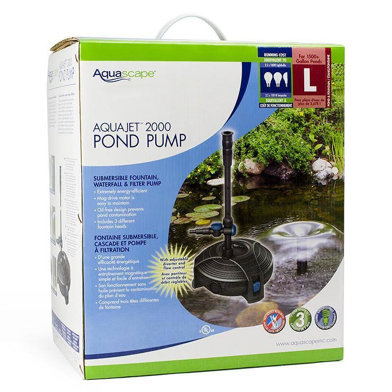 AquaJet 2000 Pump D325