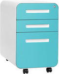 White 3-Drawer File Cabinet T52445