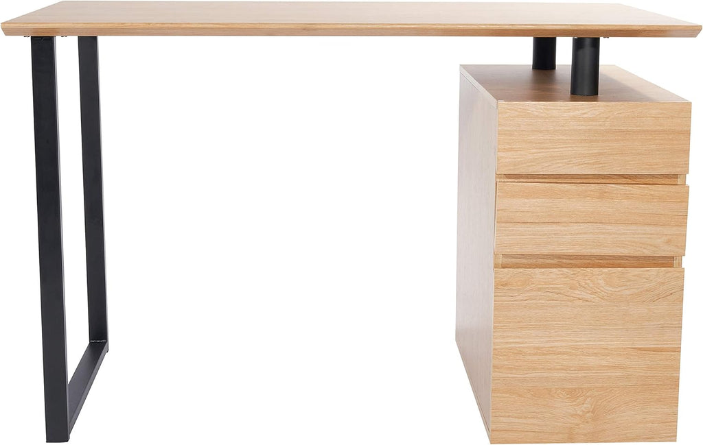 Computer Desk with Storage and File Cabinet S221