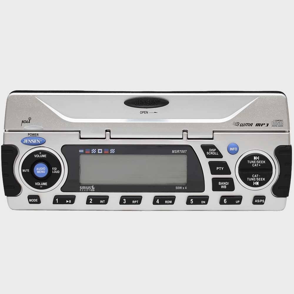 Waterproof AM/FM/WB Sirius Satellite Ready Stereo with CD Player J9671
