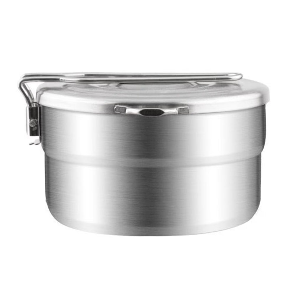 1.5L Stainless Steel Lunch Box With Lid And Handle H17517