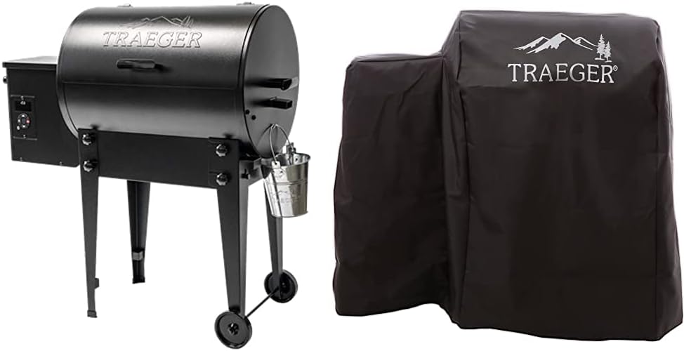 Black Portable Wood Pellet Grill and Smoker Z965