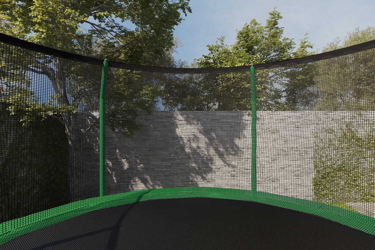 12ft Green Backyard Trampoline H798183