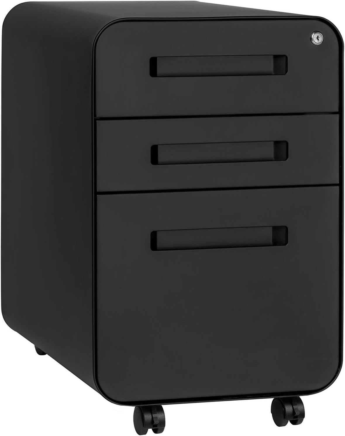 White 3-Drawer File Cabinet T52445
